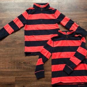 Matching quarter-zips